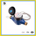 remote control water meter with wireless remote for measuring the volume of water flow